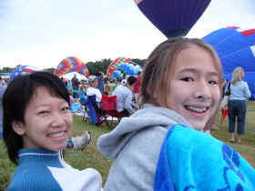At the Plano Balloon Festival
